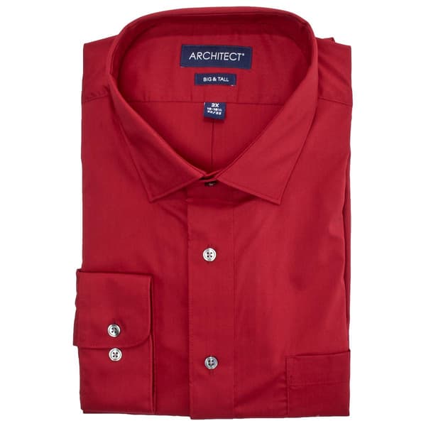 Mens Big & Tall Architect(R) Performance Dress Shirt - Maple - image 