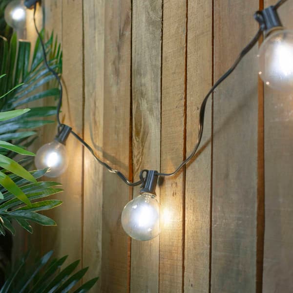 Northlight Seasonal 10ct. Pure White Globe Patio Lights
