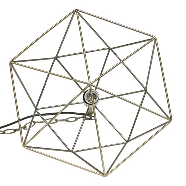 Lalia Home 1 Light 16in Modern Metal Wire Paragon Ceiling Pendant