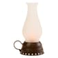 Flameless LED Glass Hurricane Lantern - image 1