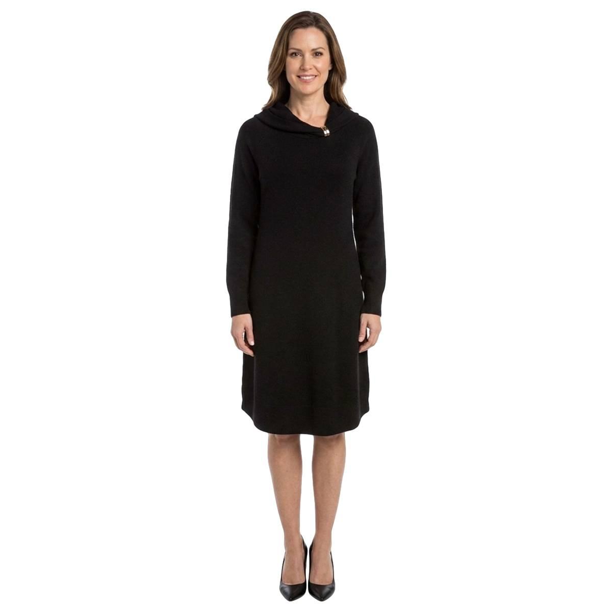 Womens BB Dakota Long Sleeve Hardware Sweater Dress