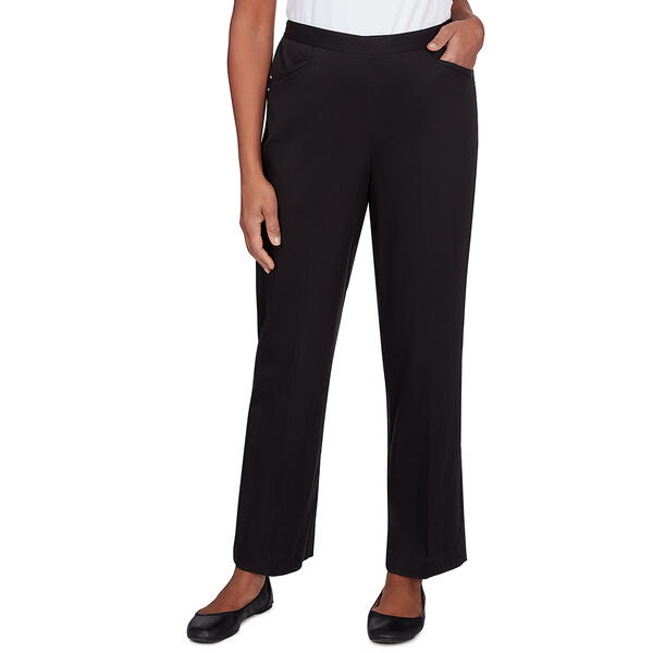 Womens Alfred Dunner Opposites Attract Proportioned Pants - Short - image 