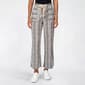 Juniors Derek Heart Wide Leg Palazzo Pants w/ Rope Belt - Egret - image 1