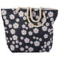 Renshun Canvas Daisy Tote - Black - image 2