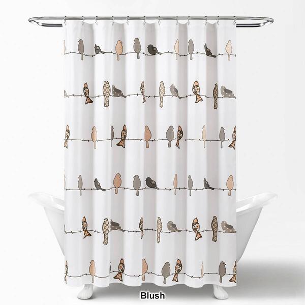 Lush Décor® Rowley Birds Shower Curtain