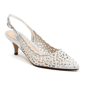 Womens Lady Couture(R) Jewel Slingback Kitten Heels - image 1