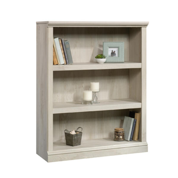 Sauder Select Collection 3 Shelf Bookcase - Chalked Chestnut