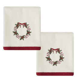Avanti Patchwork Plaid 2pk. Hand Towel Set
