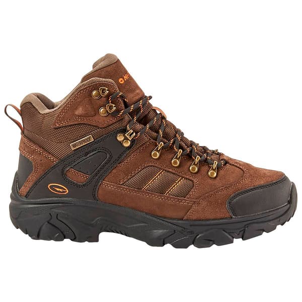 Mens Hi Tec Mid Waterproof Hiking Boots - Wide