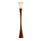 HomeRoots 68 Brown And White Solid Wood Novelty Floor Lamp With - image 1