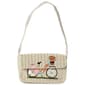 SOL and MER Beaded Bicycle Baguette Shoulder Bag - image 1
