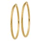 Gold Classics™ 14kt. Gold Diamond Cut 60mm Hoop Earrings - image 2