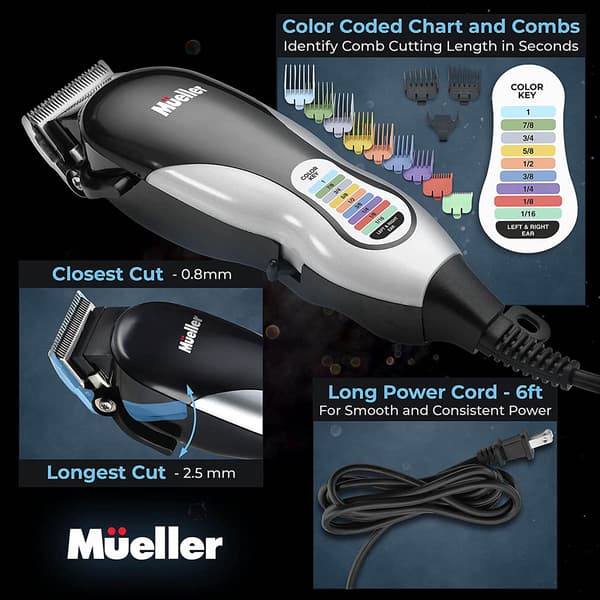 Mueller Ultra-Groom Hair Clipper