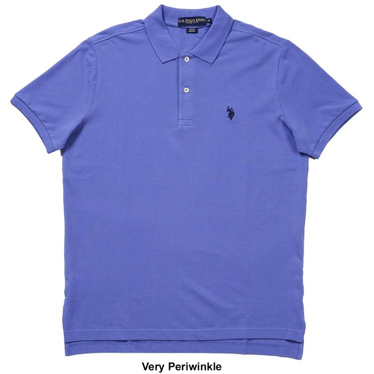 Mens U.S. Polo Assn.® Short Sleeve Pique Polo