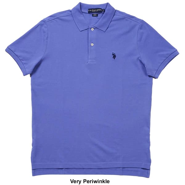 Mens U.S. Polo Assn.® Short Sleeve Pique Polo