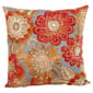 Jordan Manufacturing 16in. Outdoor Toss Pillow - Taupe/Rust - image 1
