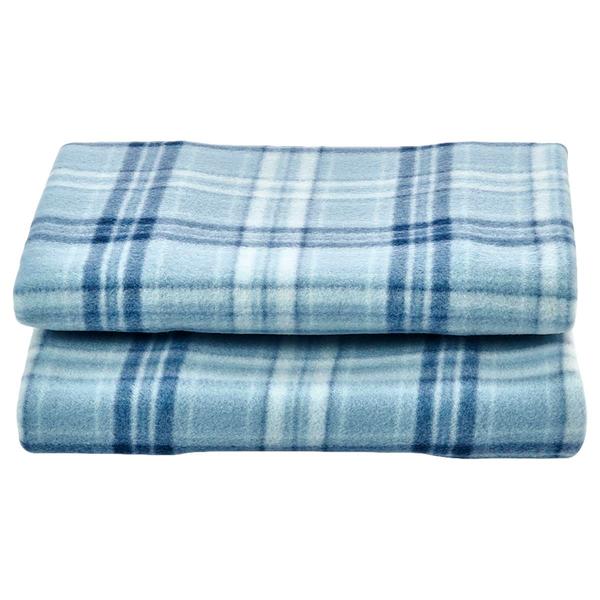 Ashley Cooper(tm) Icicle Plaid Fleece Sheet Set - image 
