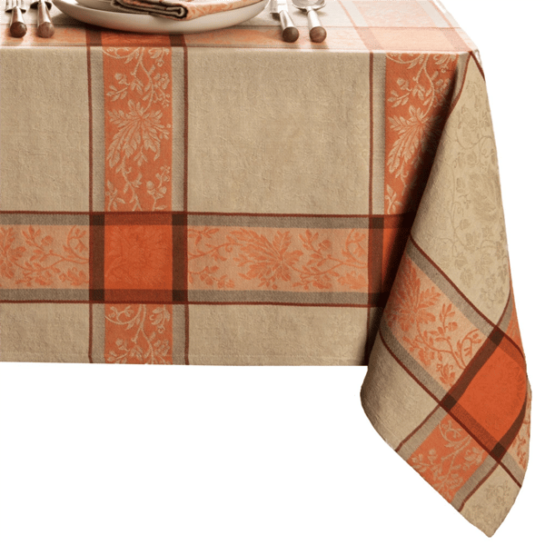 Threadmade Autumnal Harvest Jacquard Tablecloth