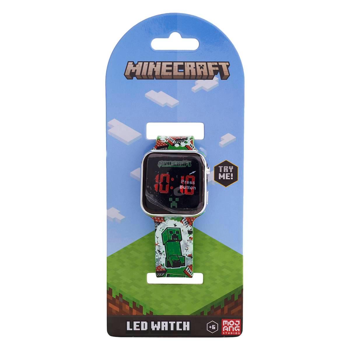 Kids Minecraft Touch LED Watch - MIN4181
