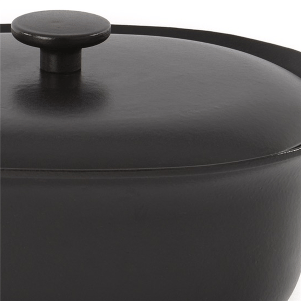 BergHOFF Ron Cast Iron 11in. 5.5qt. Dutch Oven with Lid