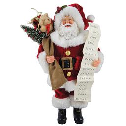 Santa's Workshop 12in. Santa with Santas Wish List