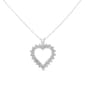 Diamond Classics&#8482; 1/10ctw. Diamond Open Heart Pendant - image 2