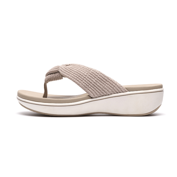 Womens Clarks® Cloudsteppers™ BreezeRae Erin Thong Sandals