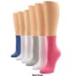 Womens HUE&#174; 6pk. Quarter Socks - image 4