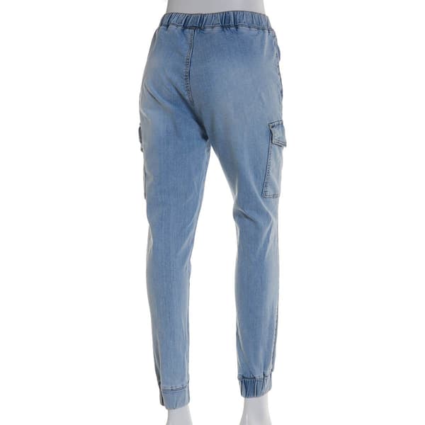 Juniors Almost Famous&#8482; High Rise Drawstring Waist Cargo Joggers