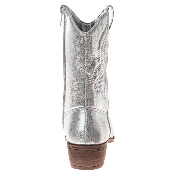 Big Girls Kensie Girl Metallic Cowgirl Boots