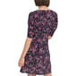 Womens Tommy Hilfiger Puff Sleeve Ditsy Floral Jersey Shift Dress - image 2