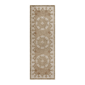 HomeRoots Tan Retro Modern Medallion Runner Rug - image 2