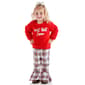 Toddler Girl Bloomin Baby Sherpa Gift Pullover & Fleece Pants Set - image 1