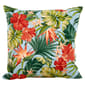 Jordan Manufacturing 16in. Outdoor Toss Pillow - Aqua/Coral - image 1