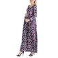 Womens 24/7 Comfort Apparel Maternity Floral Empire Waist Dress - image 3