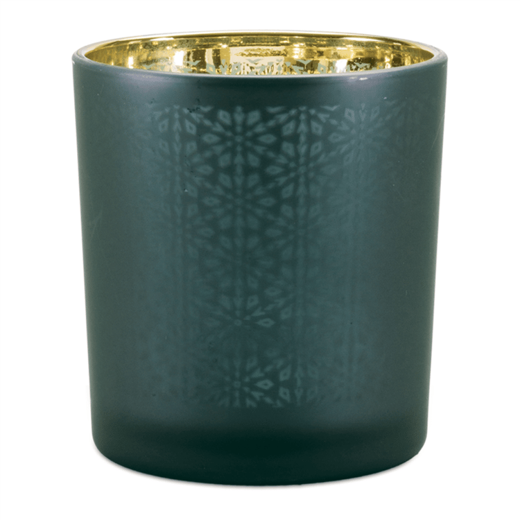 Melrose Geometric Patterned Votive Holder - Set of 3