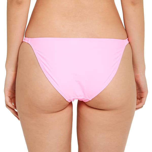 Juniors California Sunshine Solid Bikini Swim Bottoms