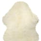 9th & Pike® Natural New Zealand Sheepskin Wool Accent Rug - image 4