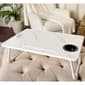 Duo Portable & Foldable Laptop Workstation - White Marble - image 1