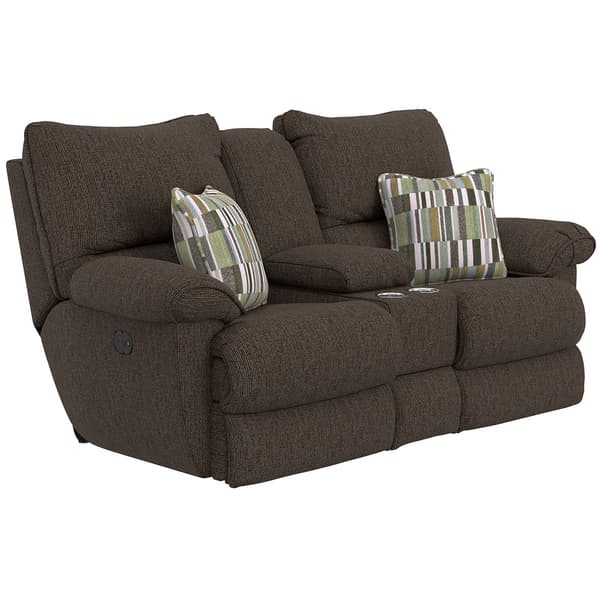 Catnapper(R) Lenny Power Lay Flat Console Loveseat