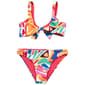 Girls (7-16) Ava & Yelly 2pc. Aztec Print Swim Set - image 1