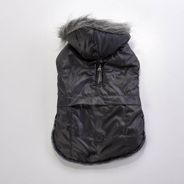 Northpaw Winter Pet Jacket w/ Black Fur - image 