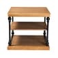 Baxton Studio Sebastian Wood 3-Tier End Table - image 3