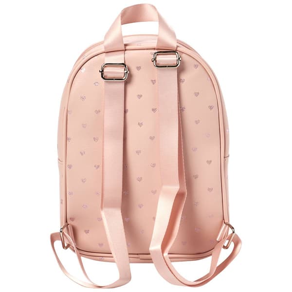 Madden Girl Glitter Heart Mini Backpack