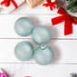 Northlight Seasonal 4ct. Snowflake Christmas Ball Ornament Set - image 8