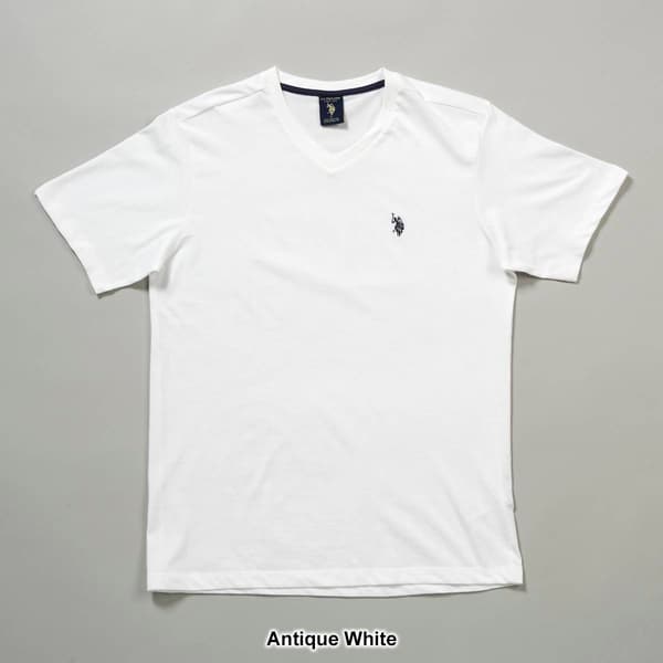 Mens U.S. Polo Assn.® V-Neck Solid Tee