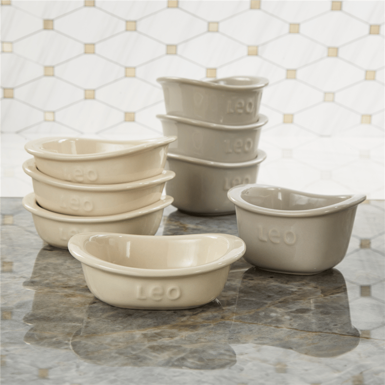 BergHOFF Balance Stone 8pc. Square Ramekin Set