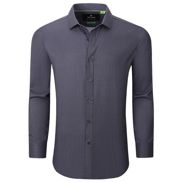 Mens Tom Baine Slim Fit Performance Dress Shirt - Black - image 