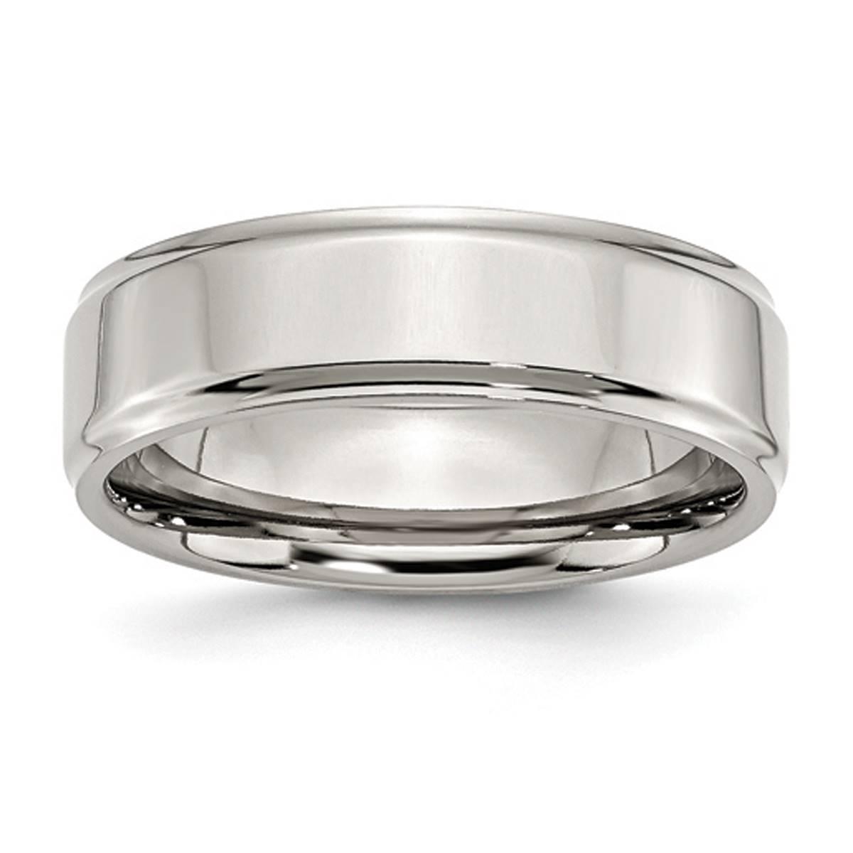 Mens Gentlemen’s Classics™ Alluring Ridged Edge Wedding...