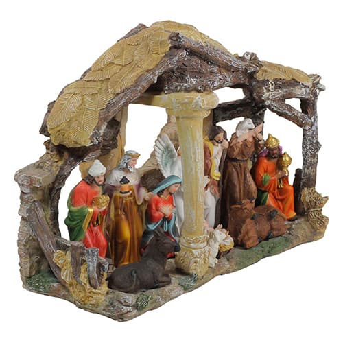 Northlight Seasonal 18in. Religious LED Christmas Nativity Set